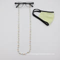 New fashion Design Faux Pearl eyeglass chain customize Your Name face cover holders sunglasses chain holder